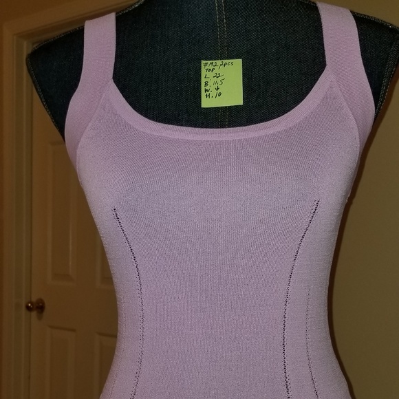 #192 2 pcs Preownd PS Bloomingdale’s silk/cashmere - Picture 10 of 14